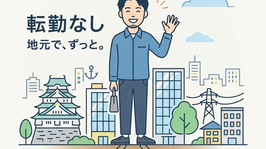 関西限定・転勤なしの求人特集: 地元に根付いて働く「ホンネ」のメリットと戦略